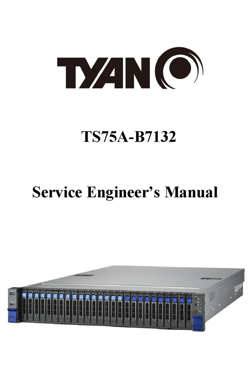 MiTAC TYAN TS75A-B7132 Quick start guide