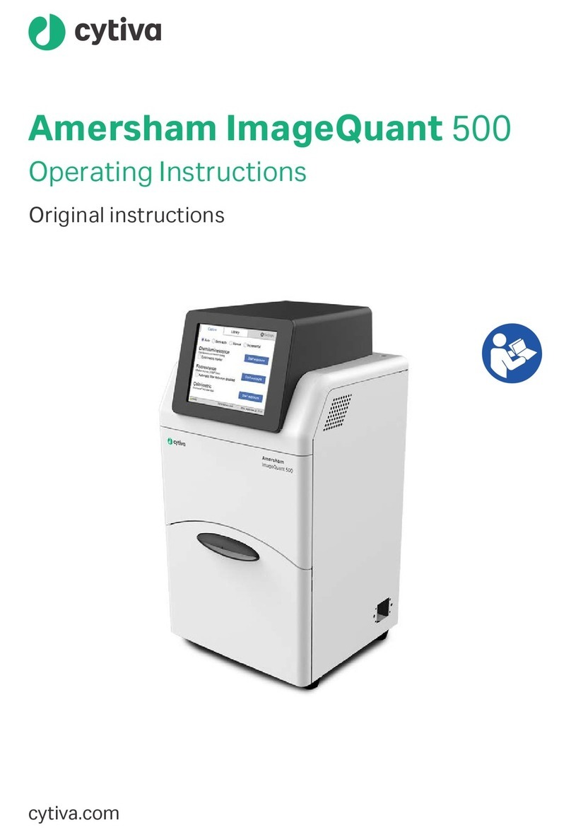 cytiva Amersham ImageQuant 500 User manual