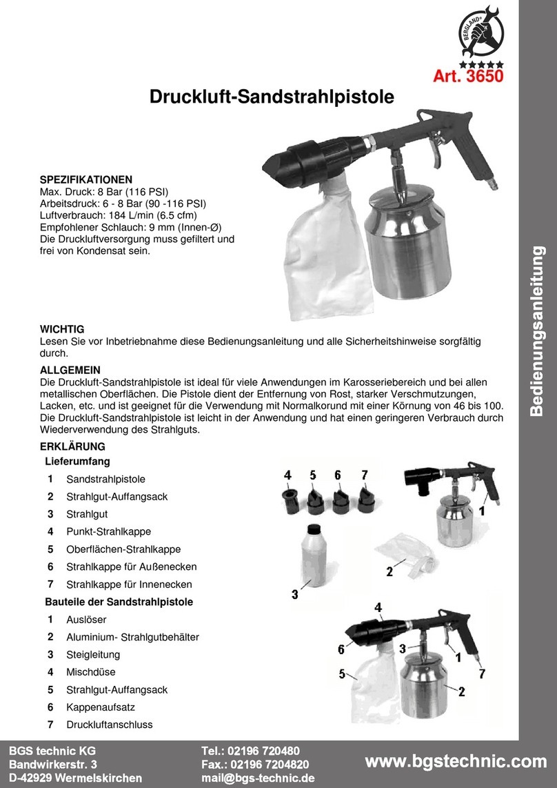 BGS technic 3650 User manual