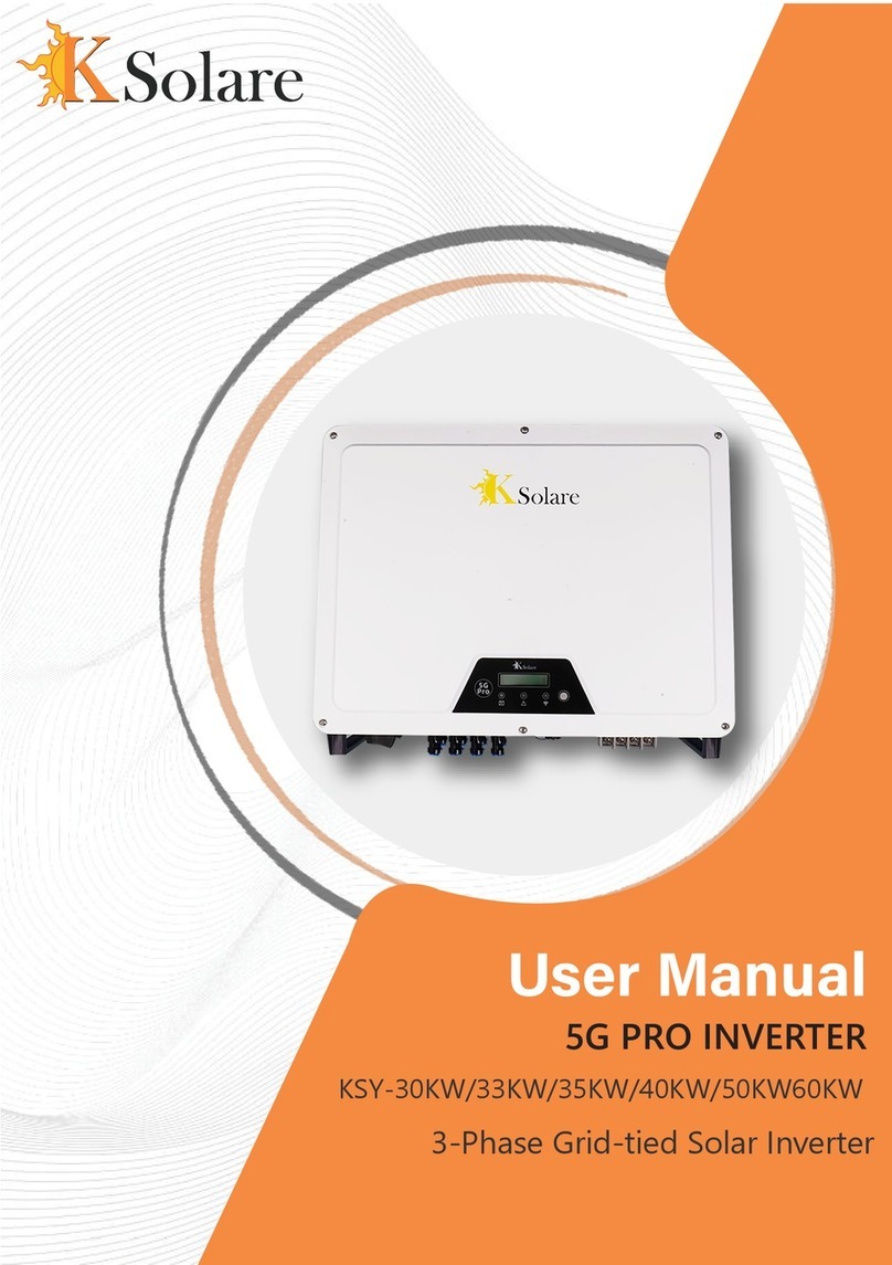 KSolare KSY-30KW user manual