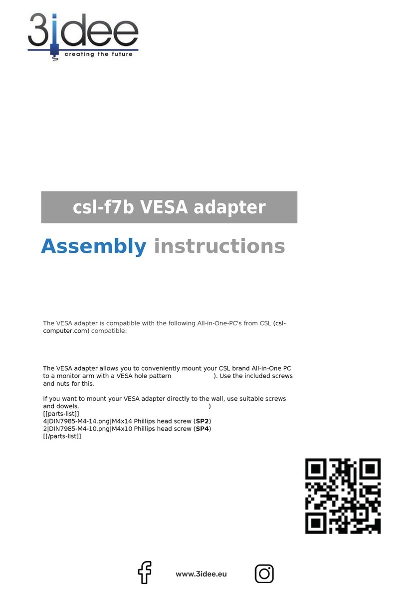 3idee csl-f7b User manual