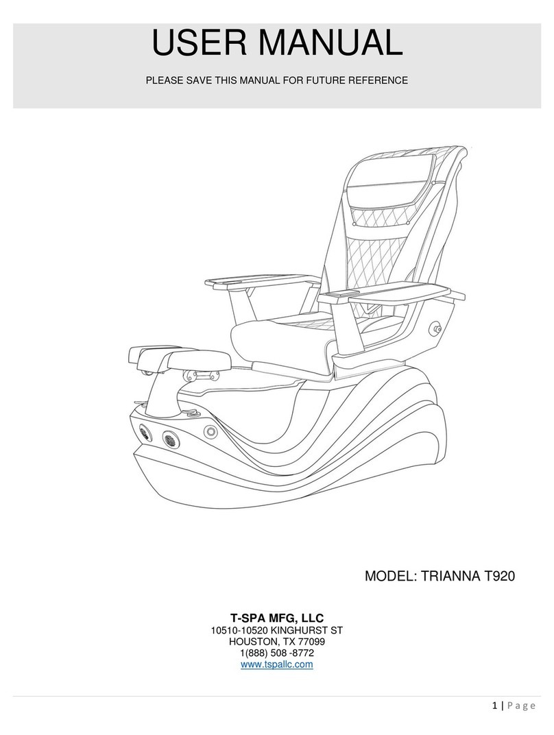 T-SPA TRIANNA T920 user manual