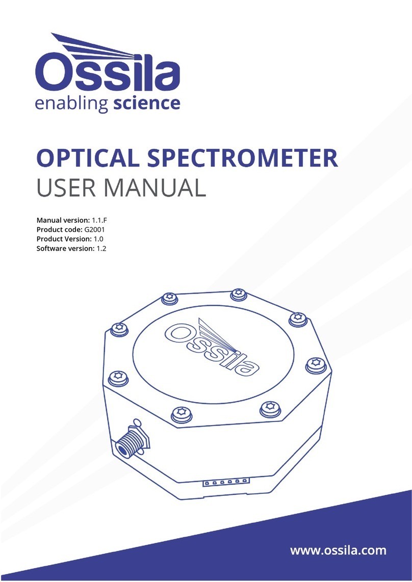 Ossila G2001 User manual