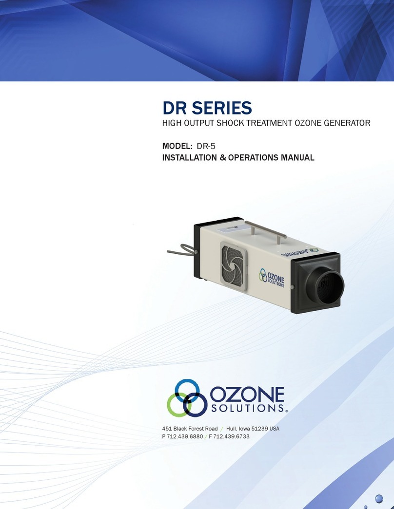 Ozone Solutions DR-5 User manual