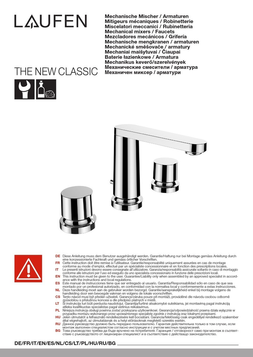 Laufen NEW CLASSIC HF900512100000 manual Laufen NEW CLASSIC HF900512100000 manual