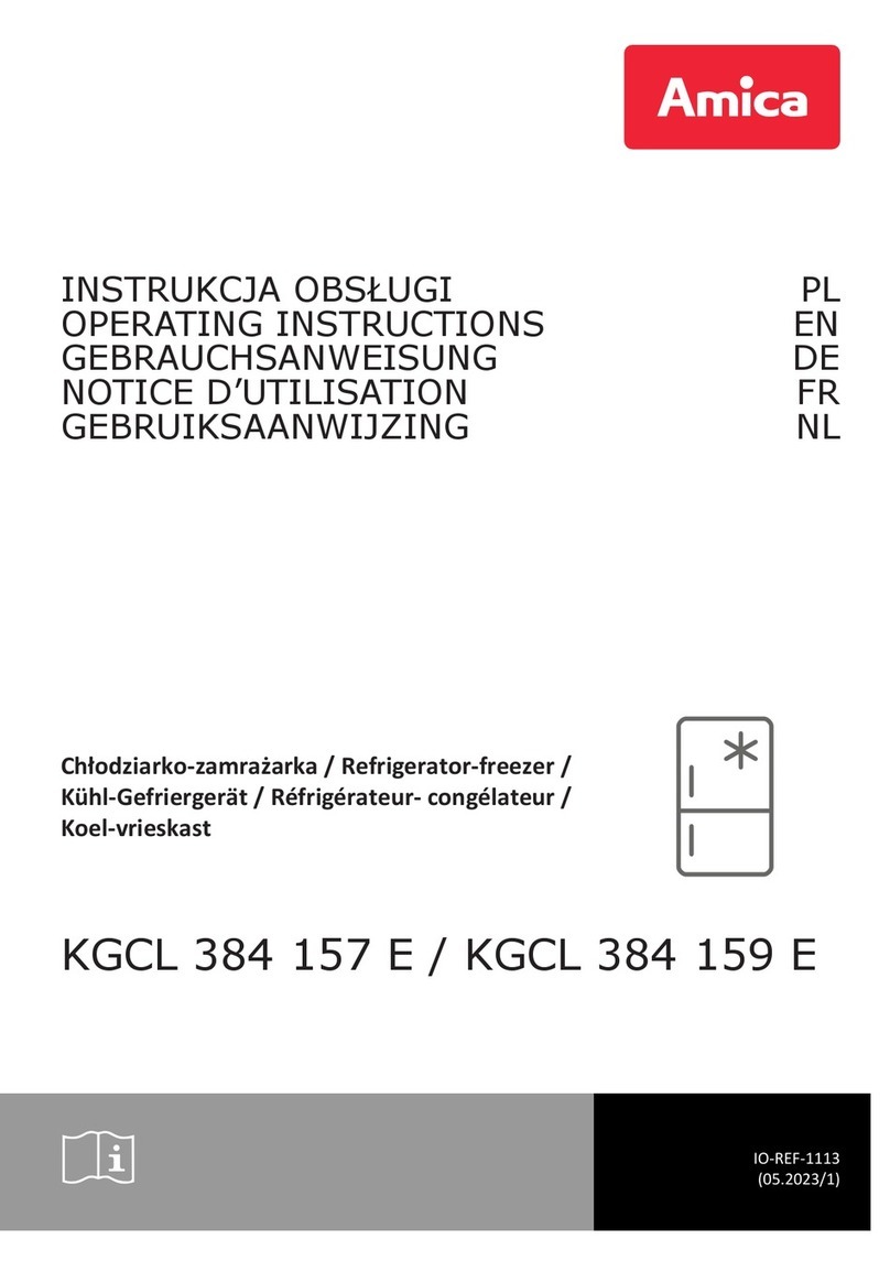 Amica KGCL 384 157 E operating instructions