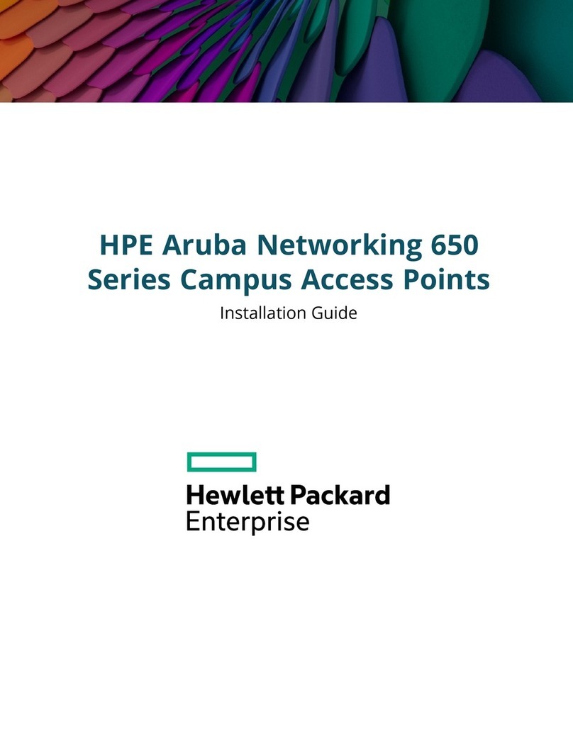 HPE Aruba Networking 650 Series User manual HPE Aruba Networking 650 Series User manual
