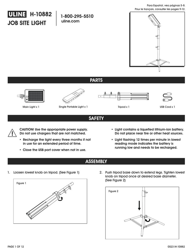 U-Line H-10882 User manual