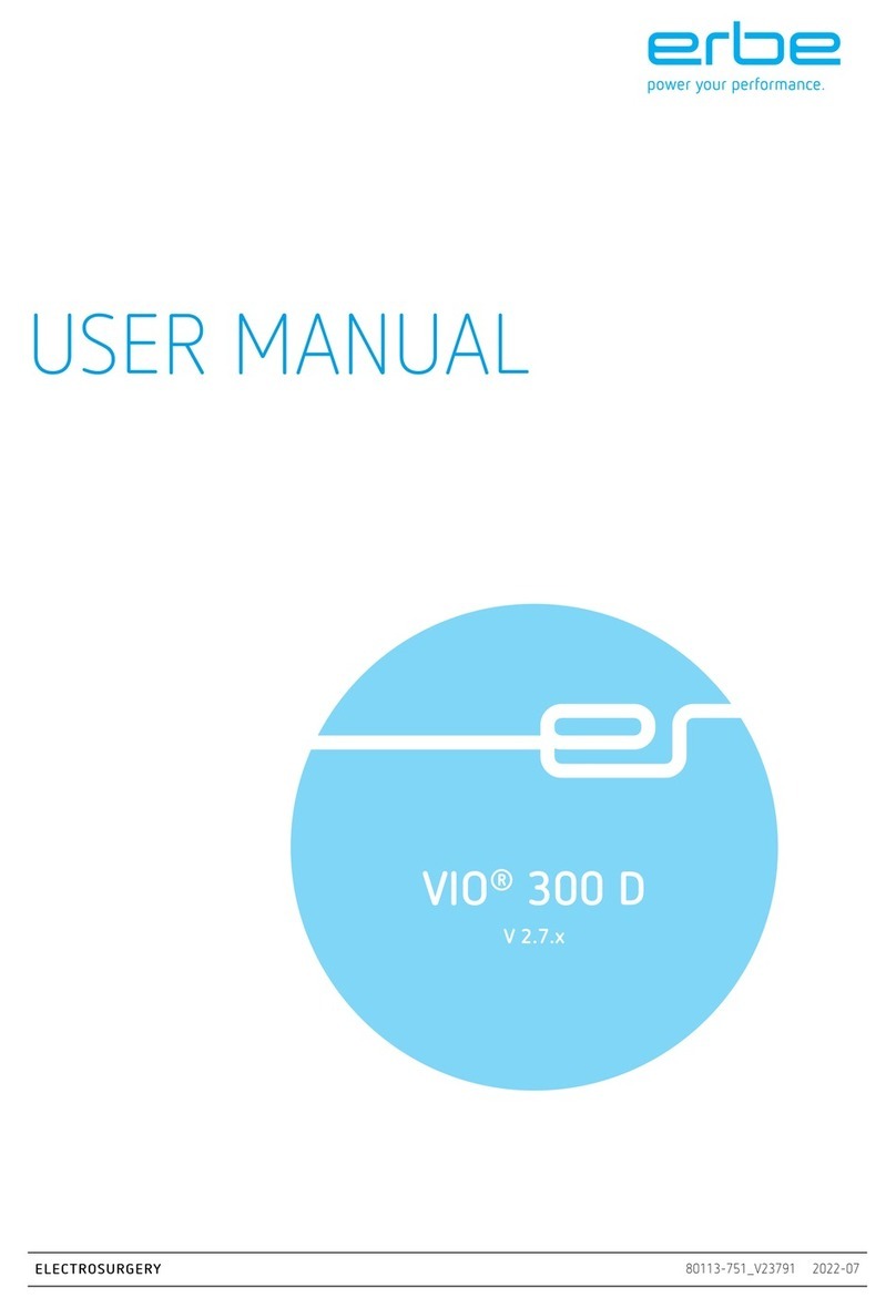 Erbe VIO 300 D User manual