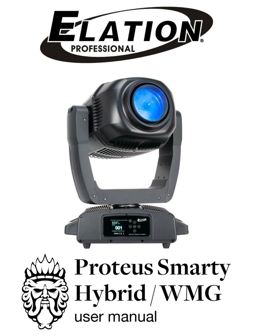 Elation PROTEUS SMARTY HYBRID WMG user manual
