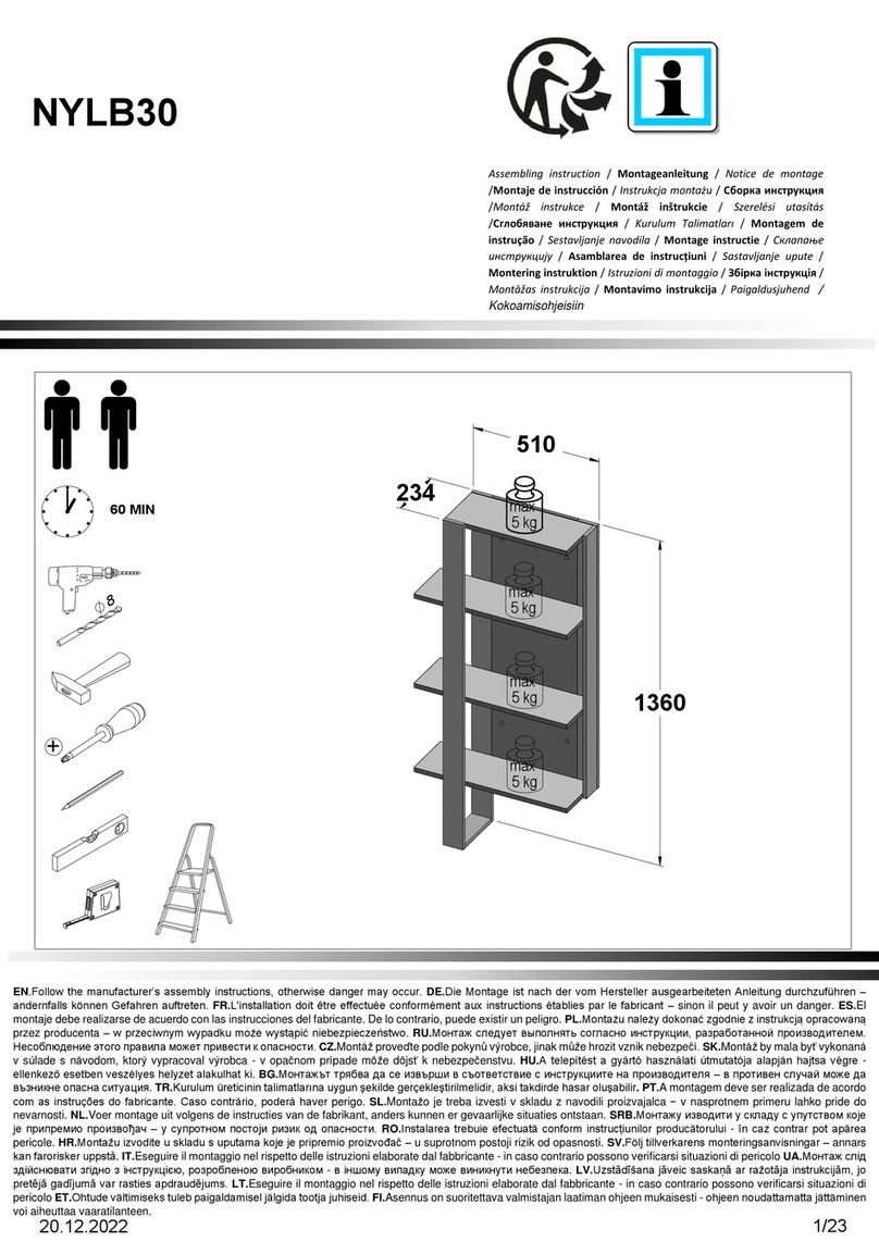 Forte NYLB30 Assembling Instruction