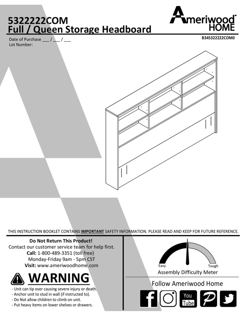 Ameriwood HOME 5322222COM manual