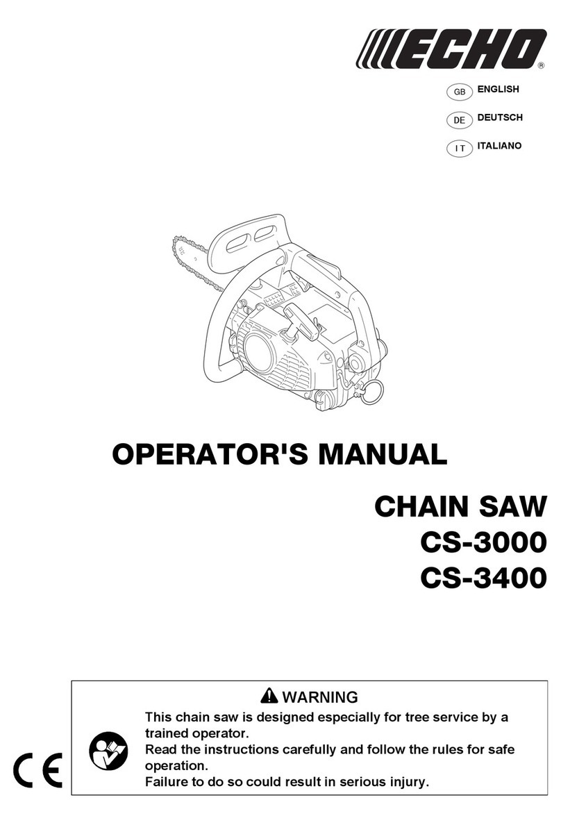 Echo CS-3000 Operator's manual