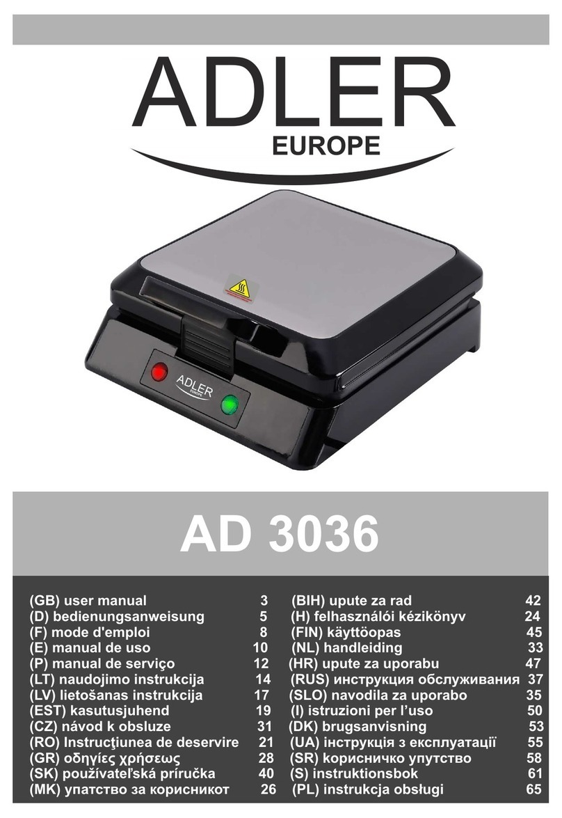 Adler Europe AD 3036 user manual