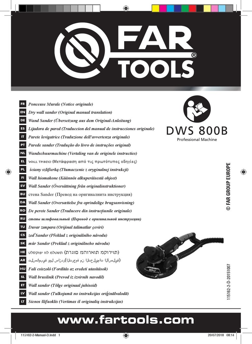Far Tools DWS 800B Original manual translation