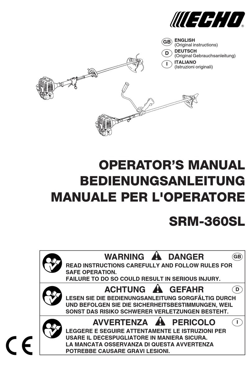 Echo SRM-360SL Operator's manual