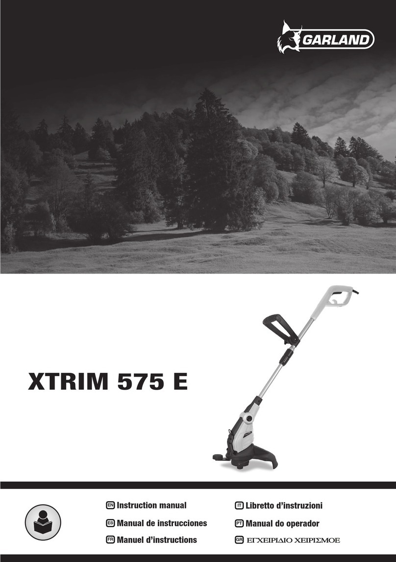 Garland XTRIM 575 E User manual