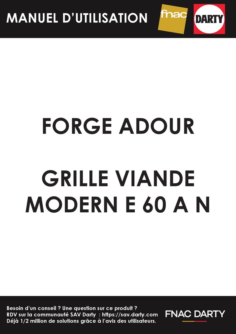 FORGE ADOUR MODERN E 60 A N manual