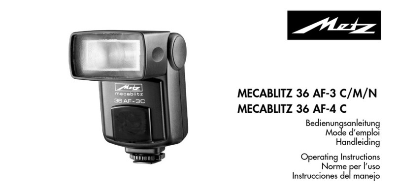 Metz MECABLITZ 36 AF-3 M operating instructions