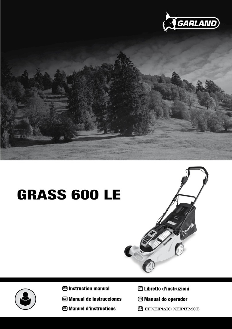 Garland GRASS 600 LE User manual