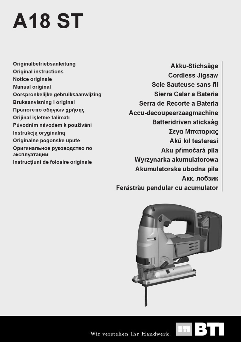 BTI A18 ST Original instructions