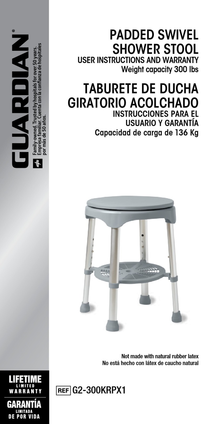 Guardian G2-300KRPX1 Installation guide