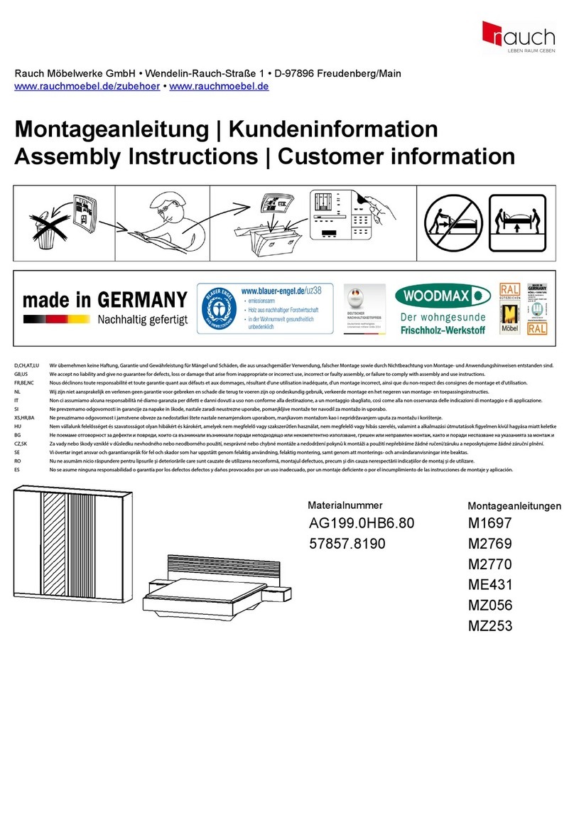 Rauch AG199.0HB6.80 Assembly instructions
