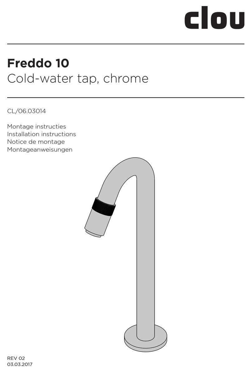 Clou Freddo 10 CL/06.03014 User manual