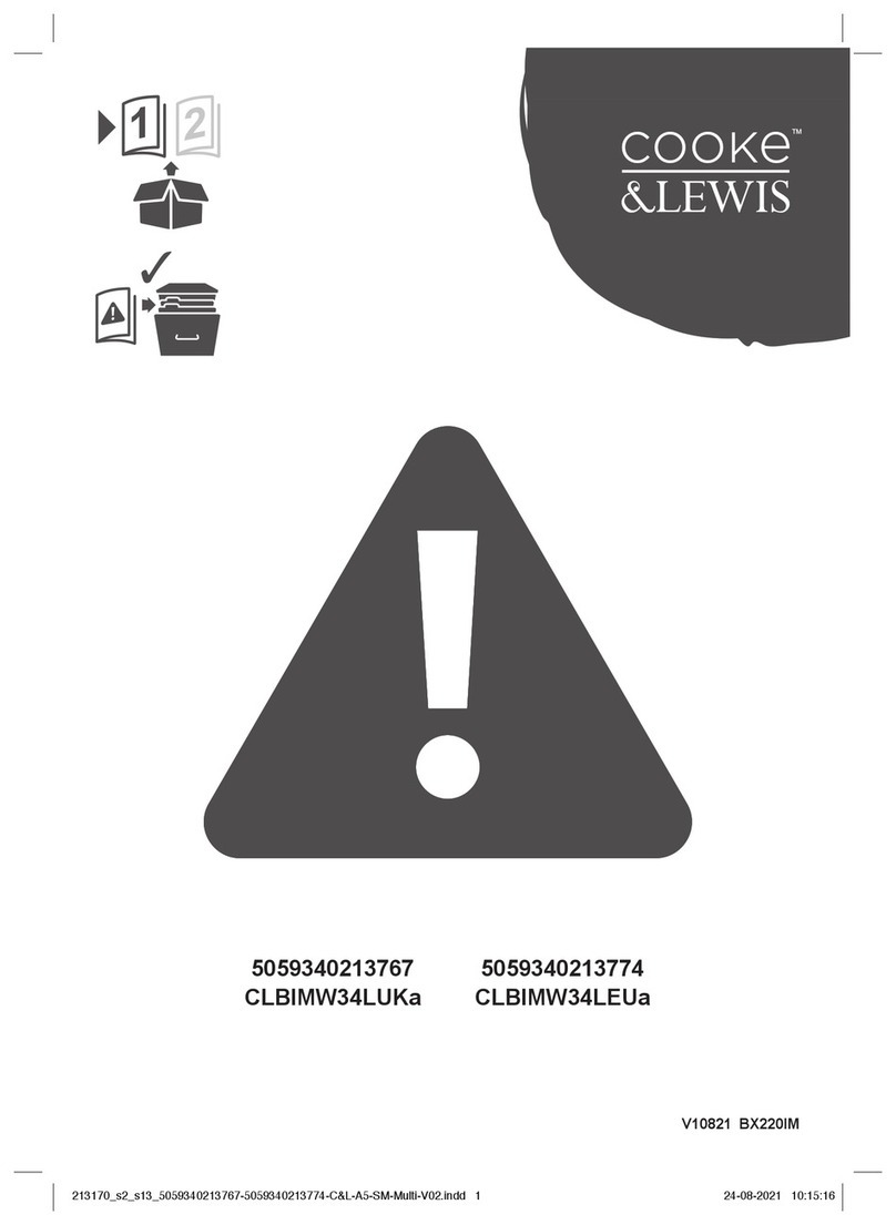 Cooke & Lewis 5059340213767 manual