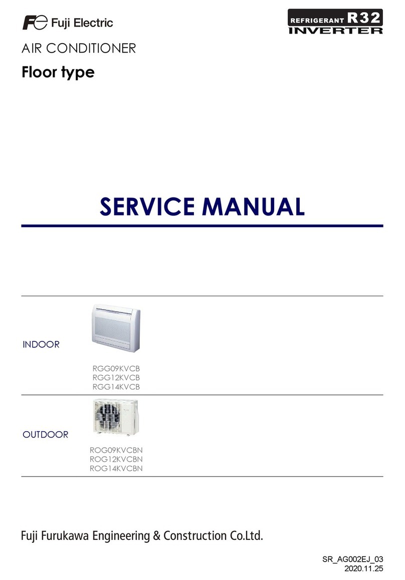 Fuji Electric RGG09KVCB Service manual