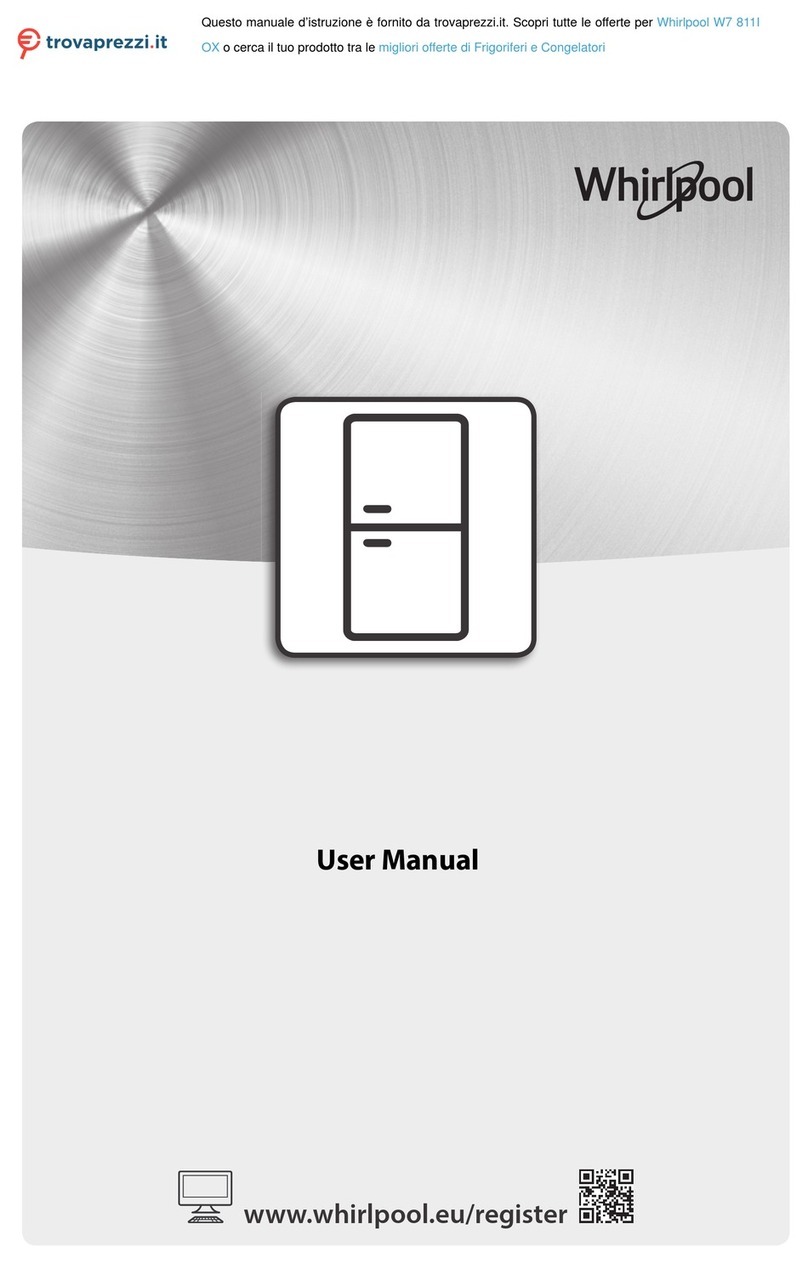 Whirlpool W7 811I OX user manual