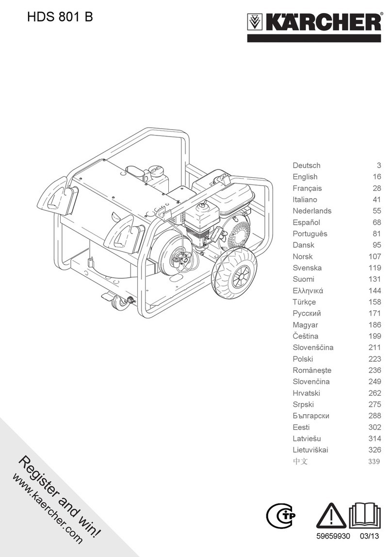 Kärcher HDS 801 B User manual