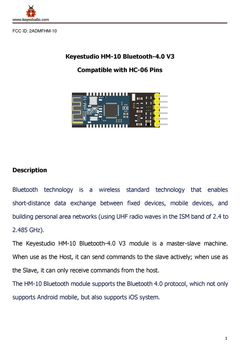 Keyestudio HM-10 quick start guide