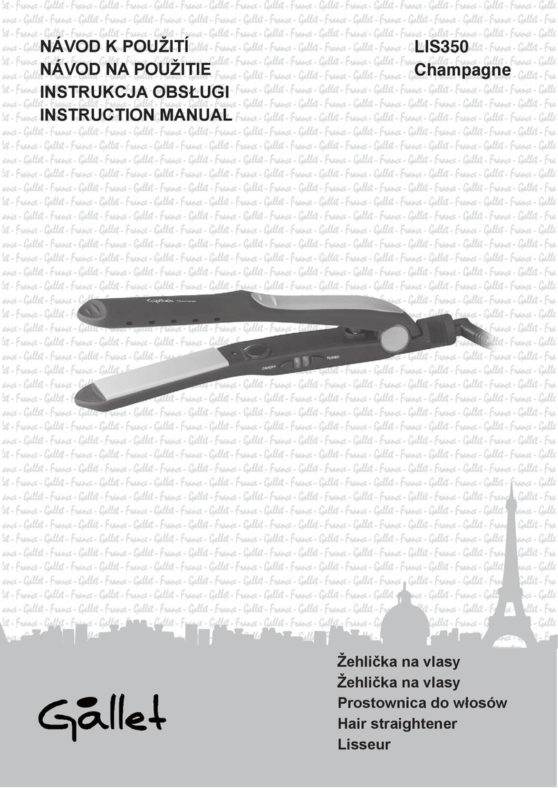 Gallet LIS350 User manual
