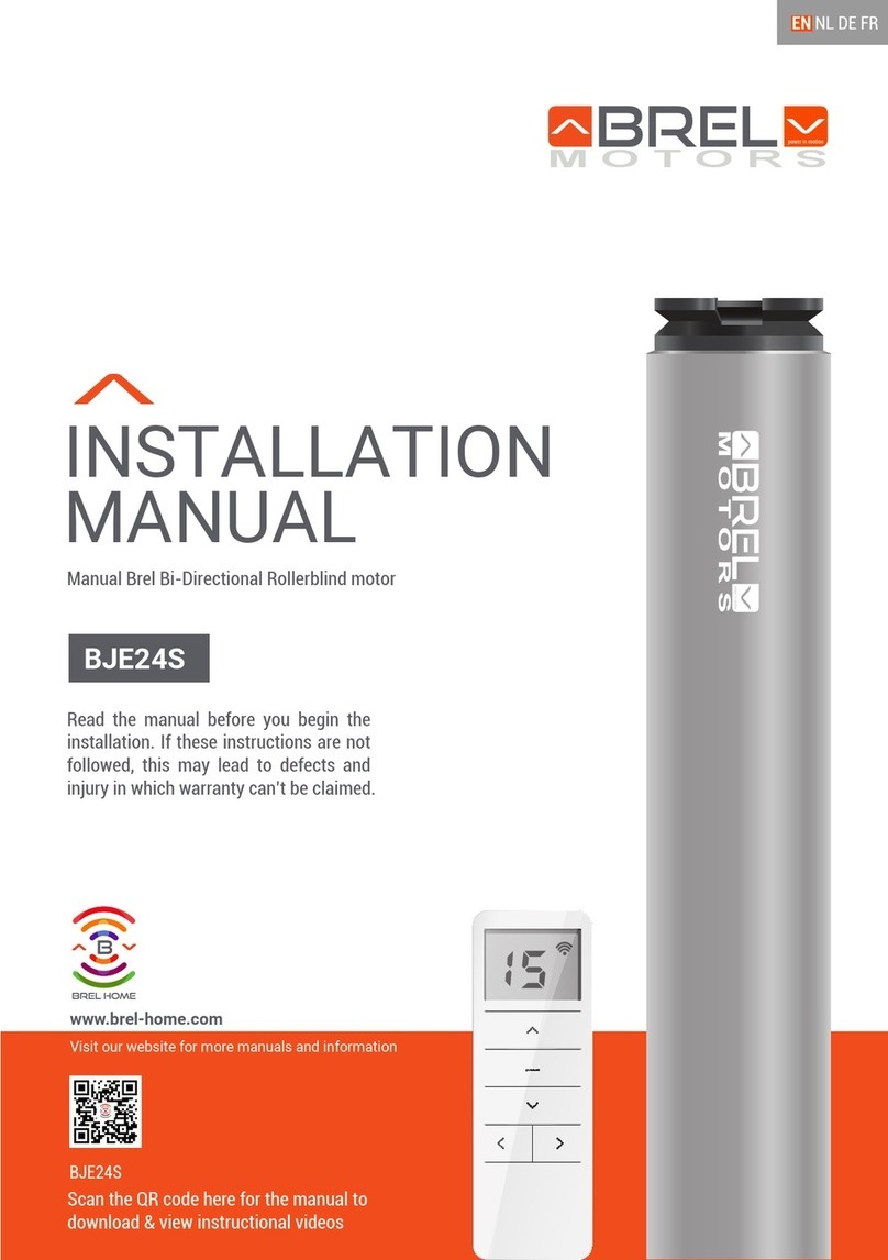 brel-motors BJE24S installation manual