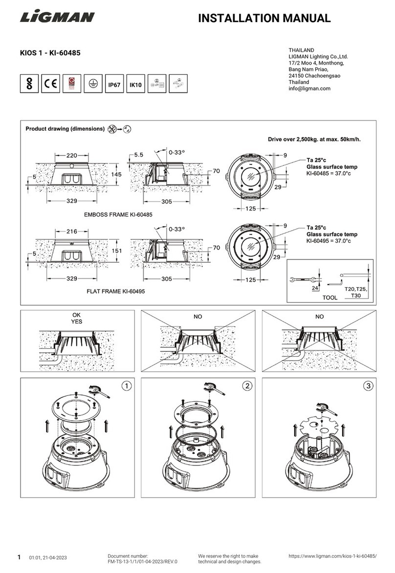 LIGMAN KI-60495 installation manual