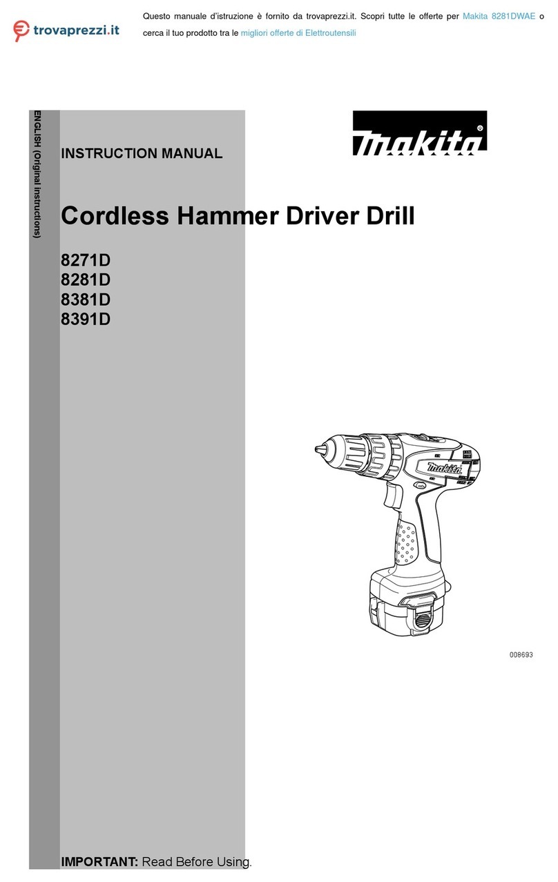 Makita 8281DWAE User manual