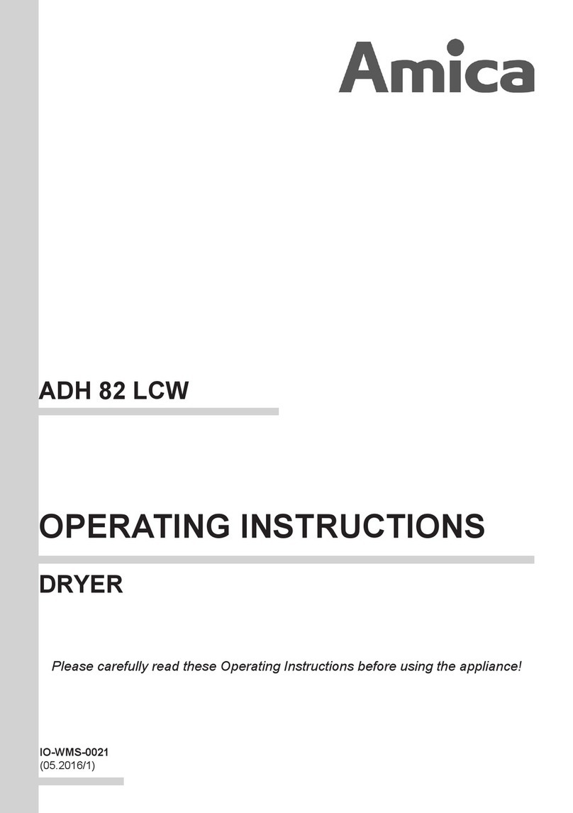 Amica ADH 82 LCW User manual Amica ADH 82 LCW User manual