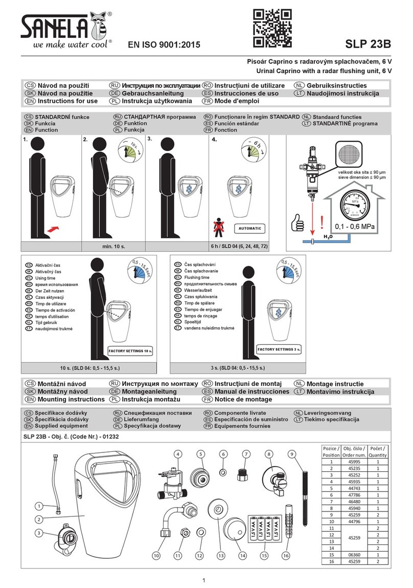 Sanela SLP 23B Instructions for use