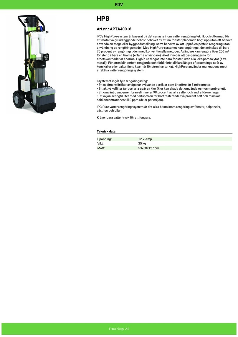 IPC Eagle HighPure APTA40016 instruction manual