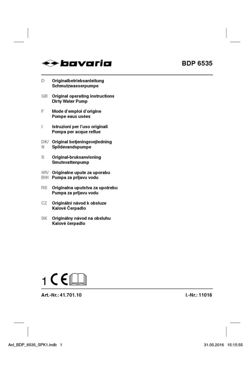 Bavaria BDP 6535 Original operating instructions