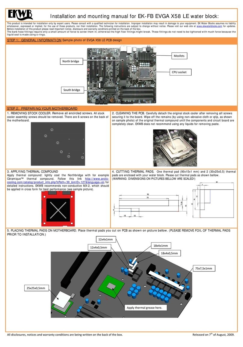 ekwb EK-FB EVGA X58 LE Guide