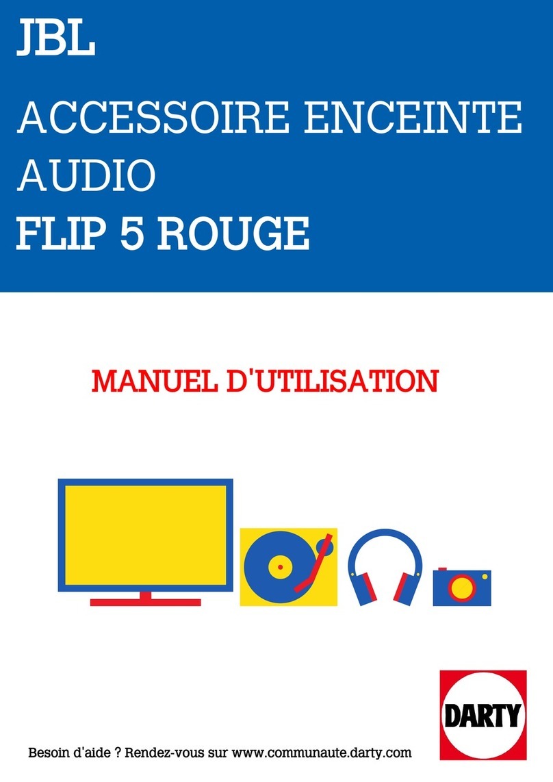 Harman JBL FLIP 5 ROUGE owner's manual