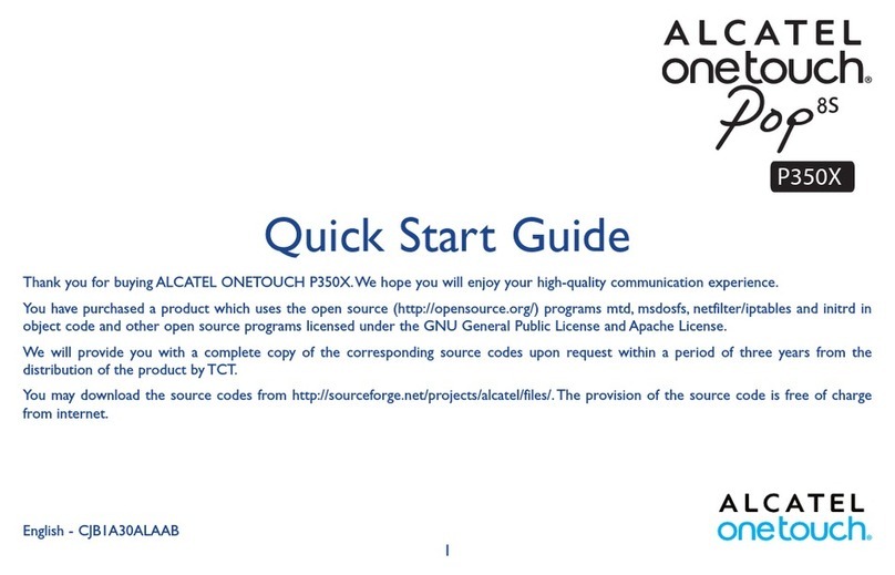 Alcatel onetouch Pop 8S User manual