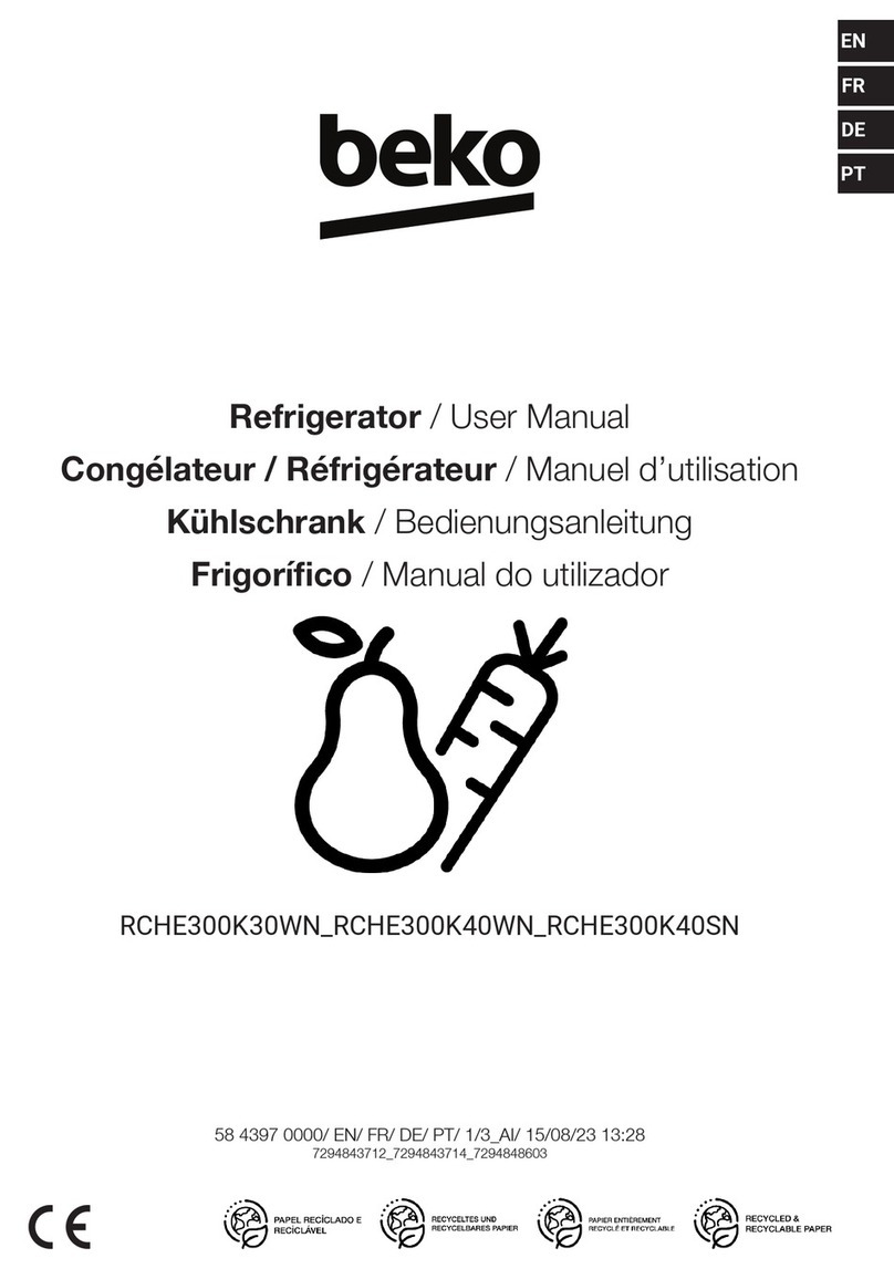 Beko RCHE300K40WN user manual
