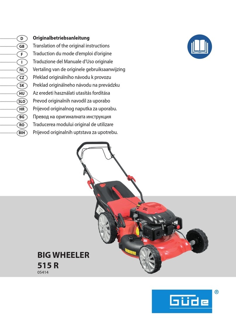 Gude BIG WHEELER 515 R User manual