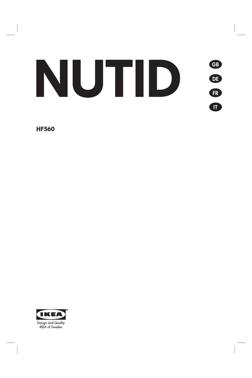 IKEA NUTID HF560 instruction manual