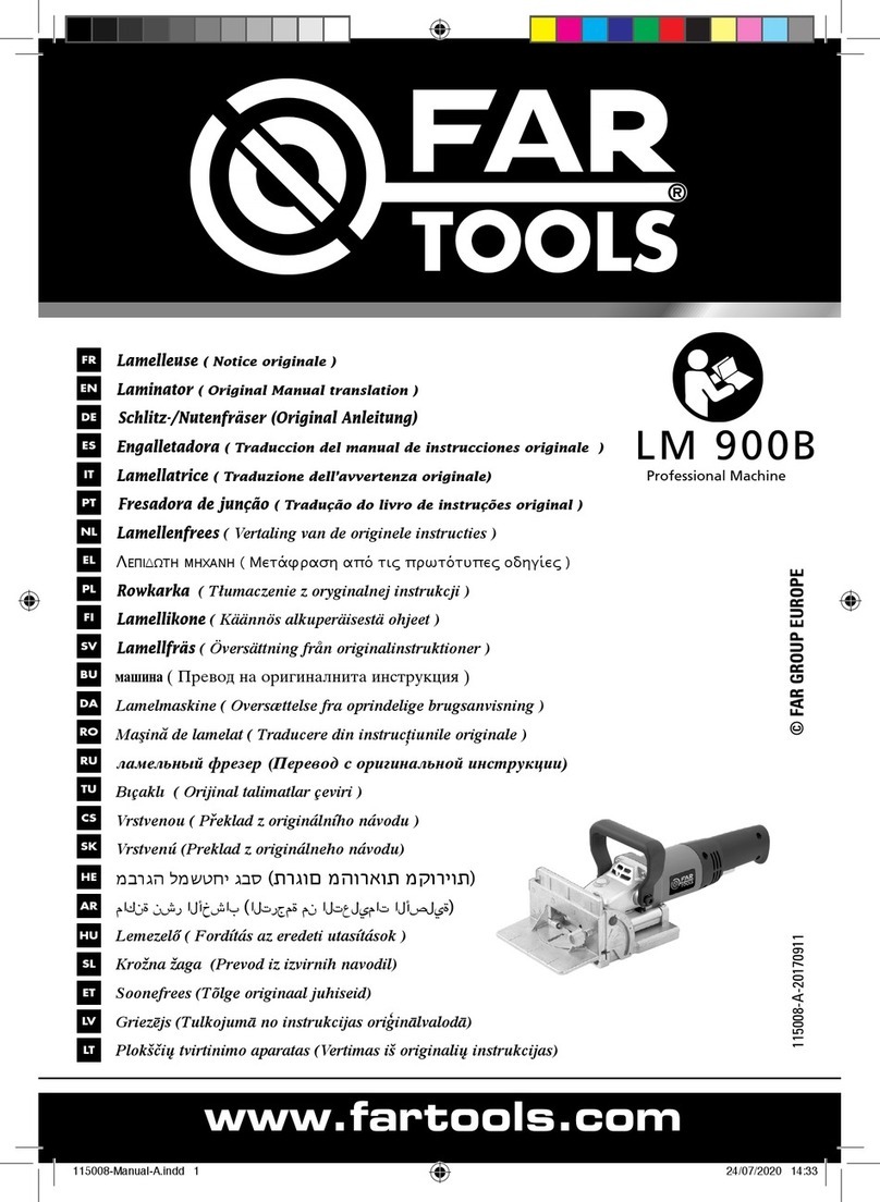 Far Tools LM 900B User manual
