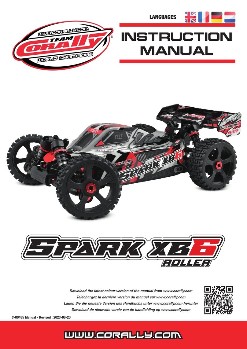 Corally COR00485 instruction manual