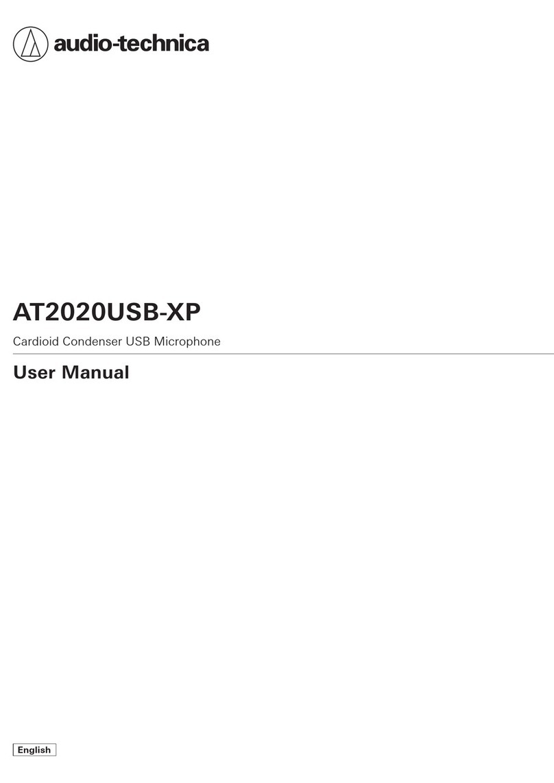 Audio Technica AT2020USB-XP user manual
